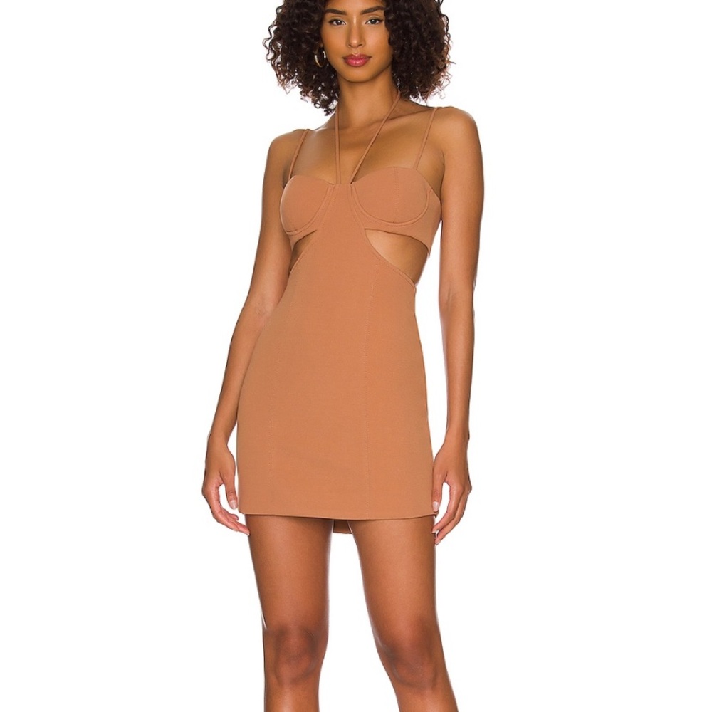 Brown Revolve Dress - Misha Tokyo Dress